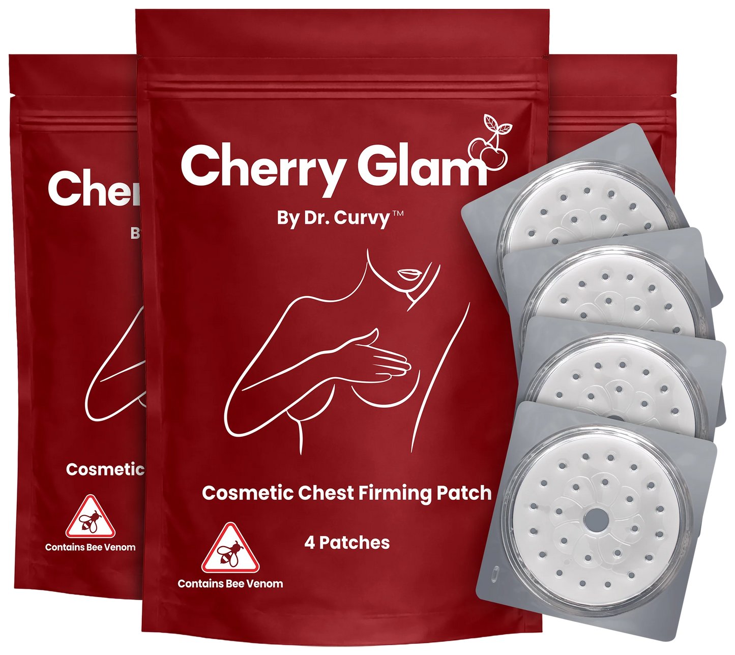 Cherry Glam™ Chest Firming & Hydration Patch™ x1